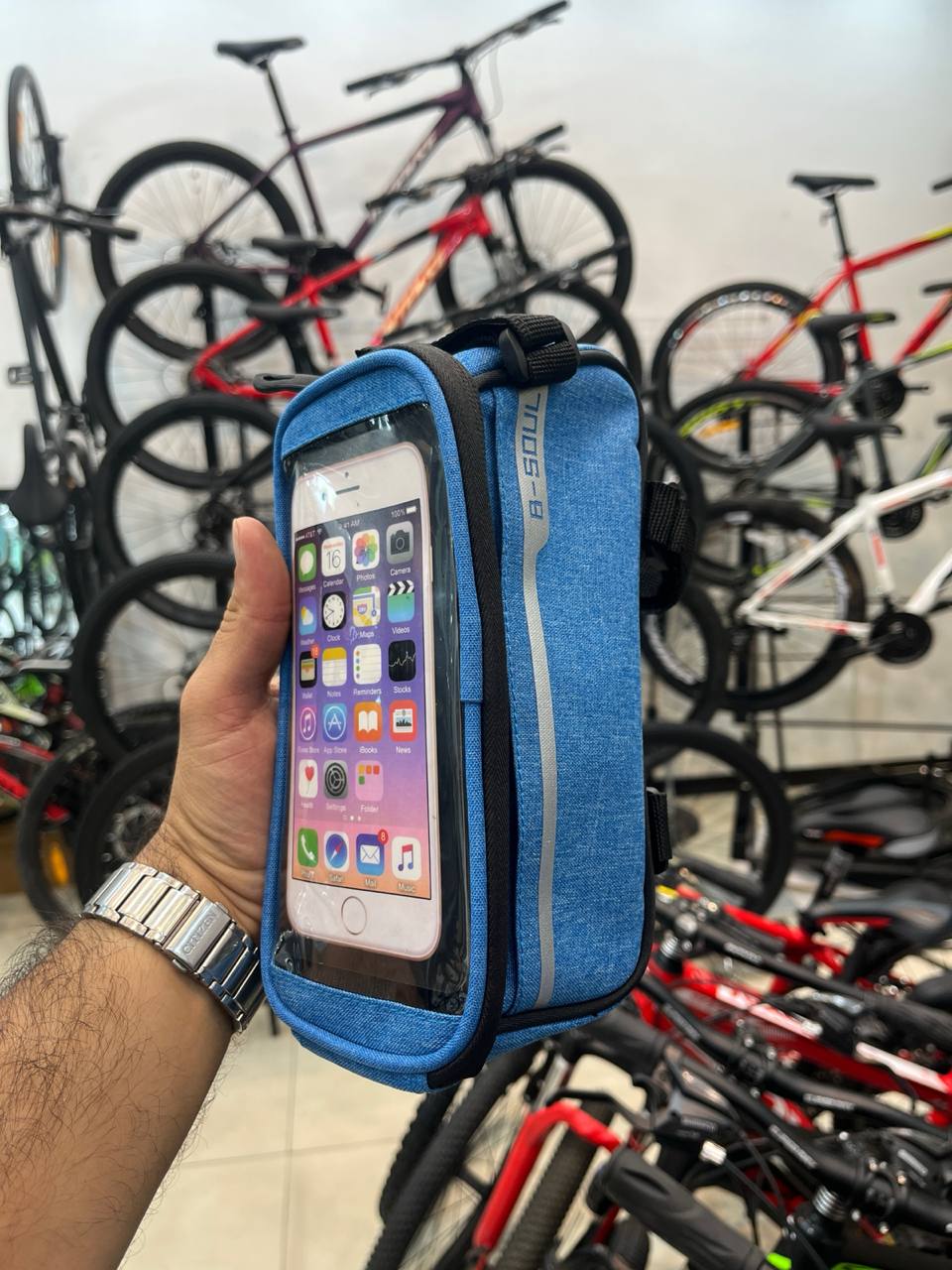 کیف روی بدنه دوچرخه
